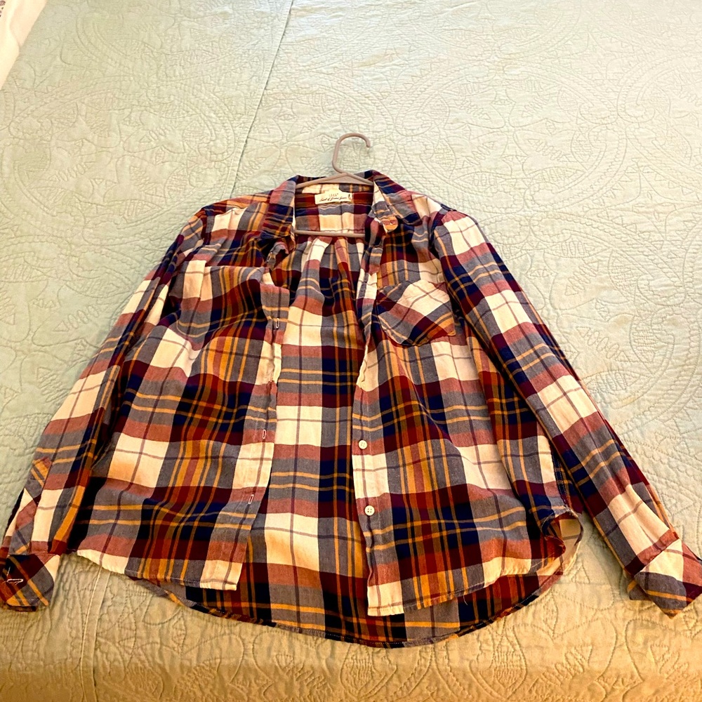 H&M flannel shirt size 10